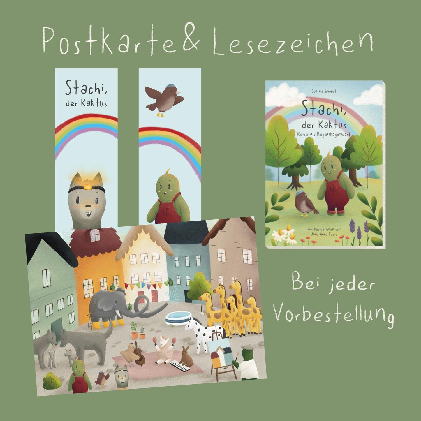 Stachi, der Kaktus - Reise ins Regenbogendorf